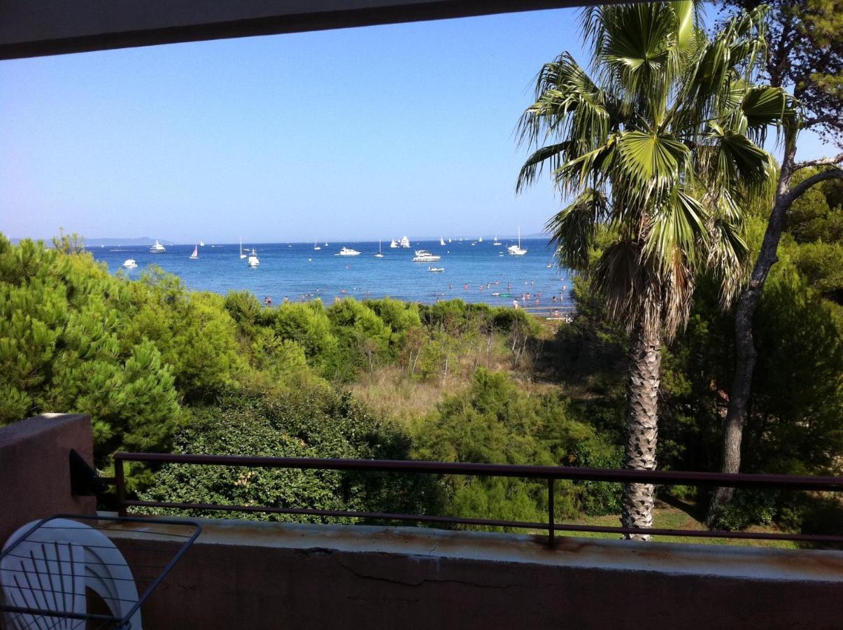T2 Vue Mer 50M De La Plage A Giens Hyères Exteriör bild