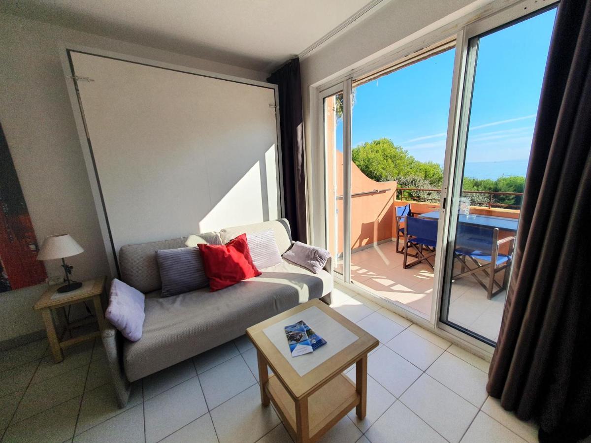 T2 Vue Mer 50M De La Plage A Giens Hyères Exteriör bild